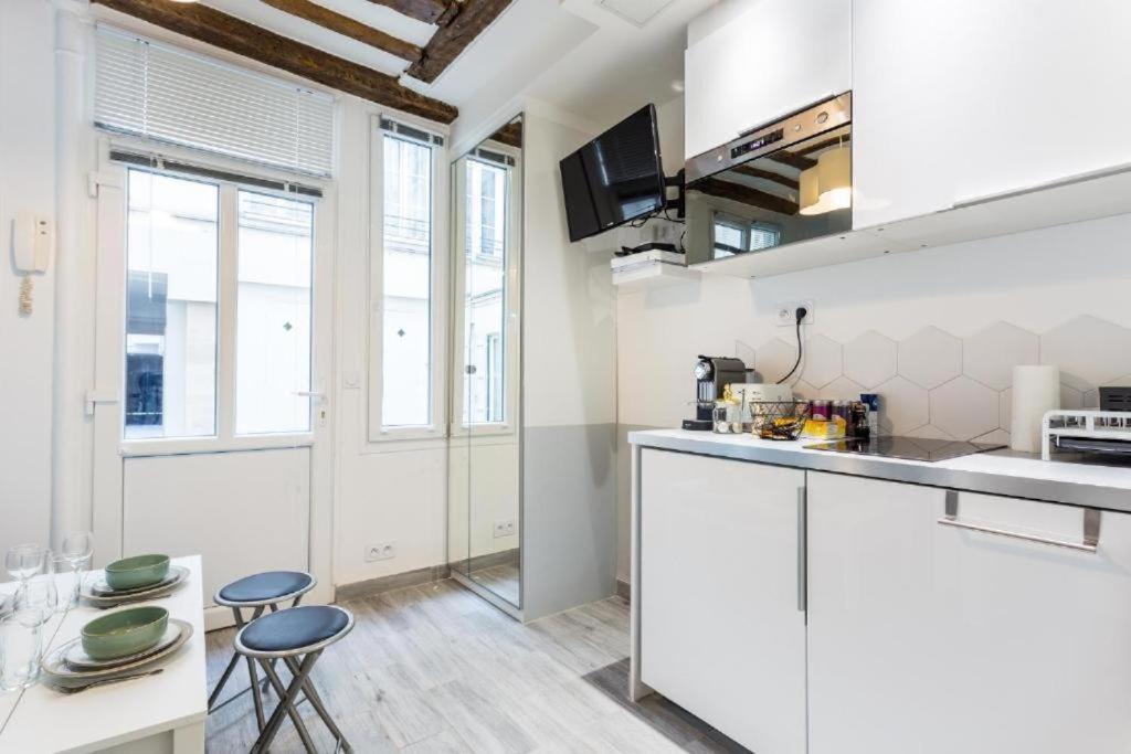 Cmg - Cosy Studio -Montorgueil Apartment Paris Bagian luar foto